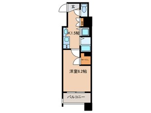 ﾌﾟﾚｻﾝｽ泉ｾﾝﾄﾏｰｸ(704)の物件間取画像